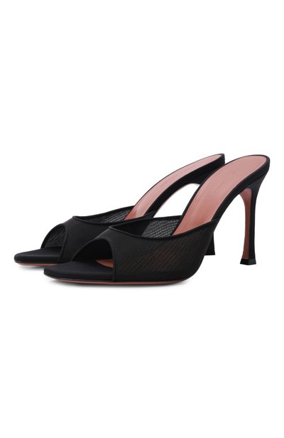Текстильные мюли alexa 95 AMINA MUADDI, арт. ALEXA MESH SLIPPER 95/MESH, фото 1
