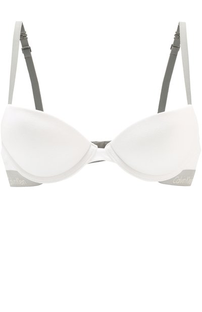 Женский хлопковый бюстгальтер с логотипом бренда CALVIN KLEIN, арт. 000QF1366E