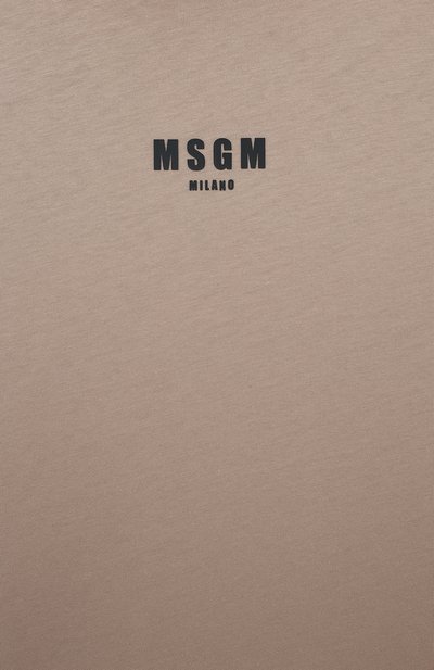 Хлопковая майка MSGM KIDS, арт. S4MSJBTH266, фото 3