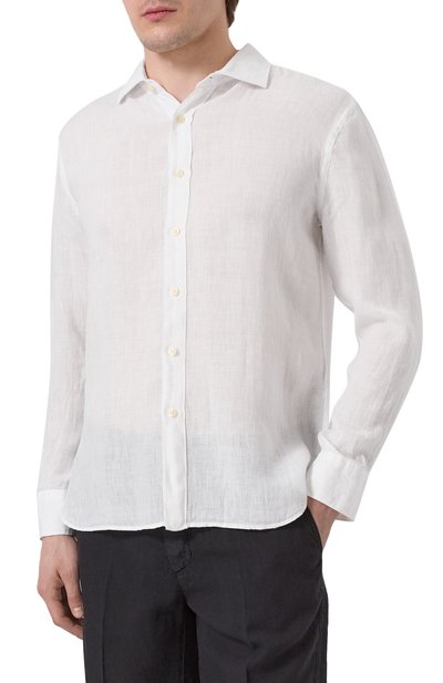 Льняная рубашка 120% LINO, арт. 32ALIM1311/0115/000, фото 3