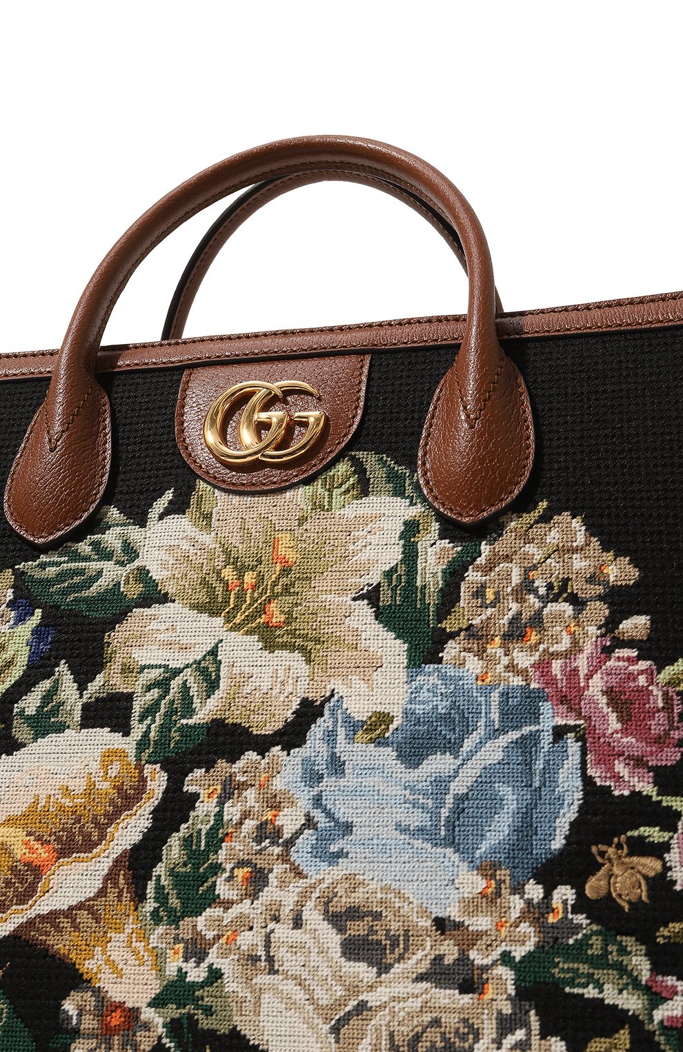 Текстильная сумка-тоут GUCCI, арт. 655607 9ARPG, фото 3