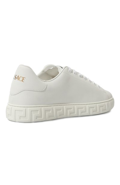 Кеды из экокожи greca VERSACE, арт. 1014460/1A09608, фото 5