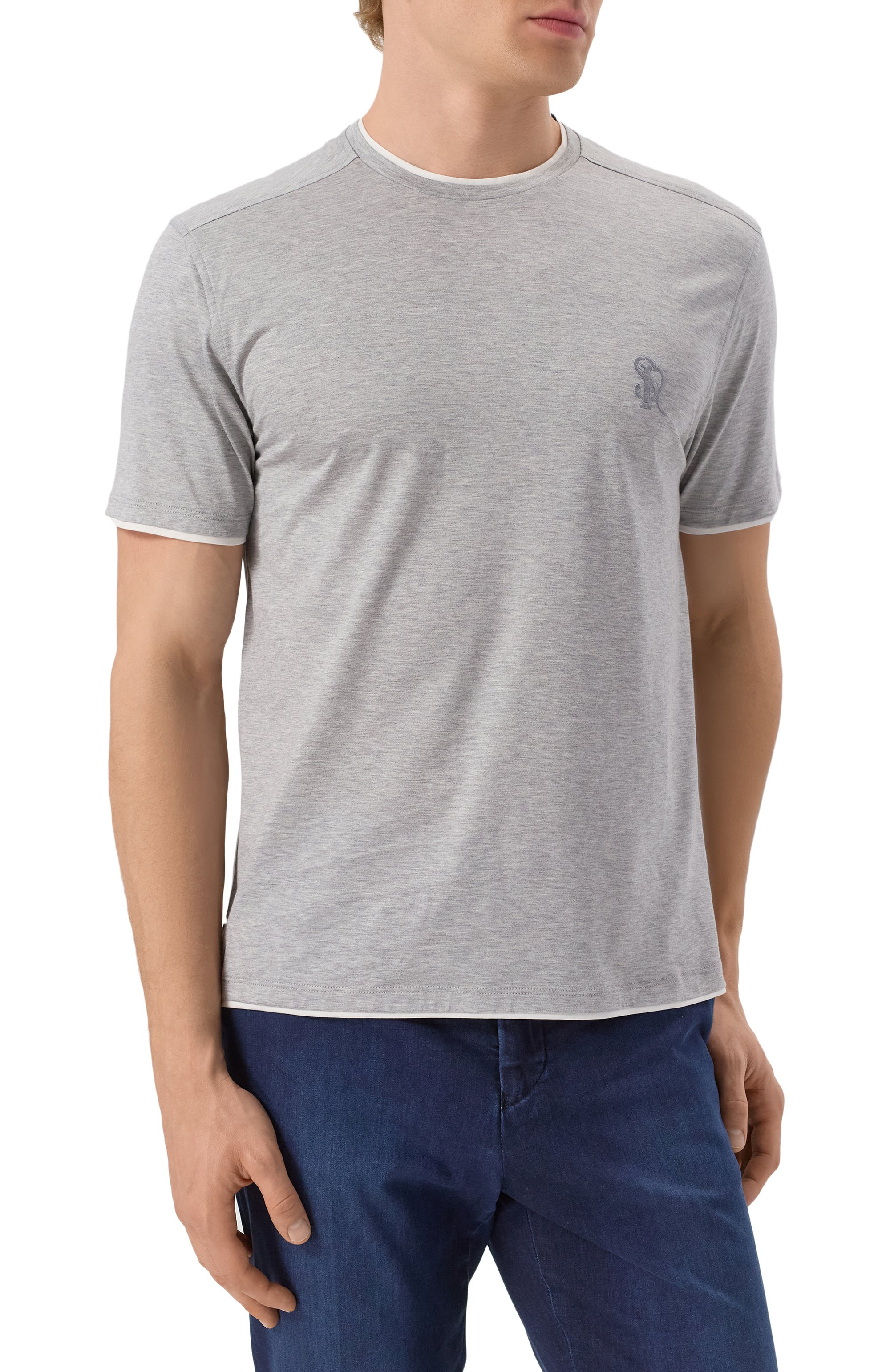 Хлопковая футболка STEFANO RICCI, арт. MNH5204470/TE0001, фото 3