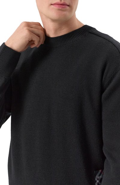 Шерстяной джемпер BURBERRY, арт. 8102494, фото 5