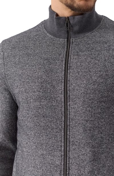 Кардиган из шерсти и шелка MVST темно-серого цвета по цене 158000 руб., арт. 17M468/SS00, фото 5 Кардиган из шерсти и шелка MVST, арт. 17M468/SS00, фото 5