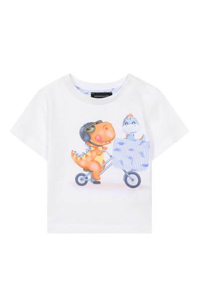 Комплект из футболки и шорт MONNALISA, арт. 28G501, фото 2