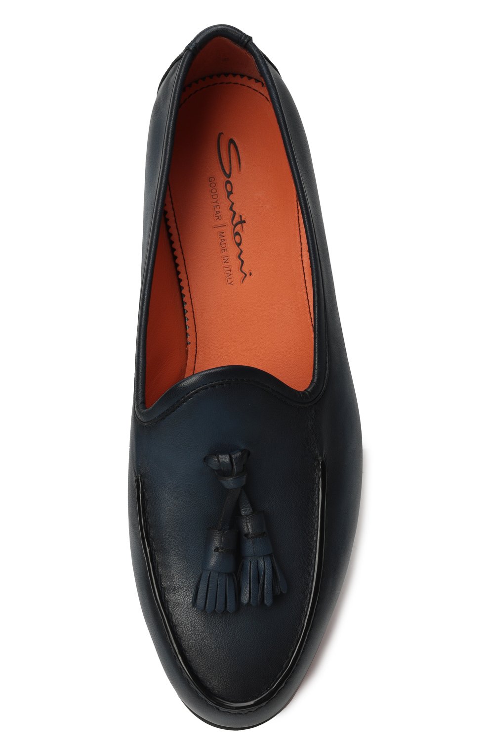 Кожаные лоферы andrea SANTONI, арт. MCAG18515PF2GDYA, фото 6