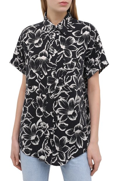 Рубашка из лиоцелла SAINT LAURENT, арт. 648017/Y01CC, фото 3