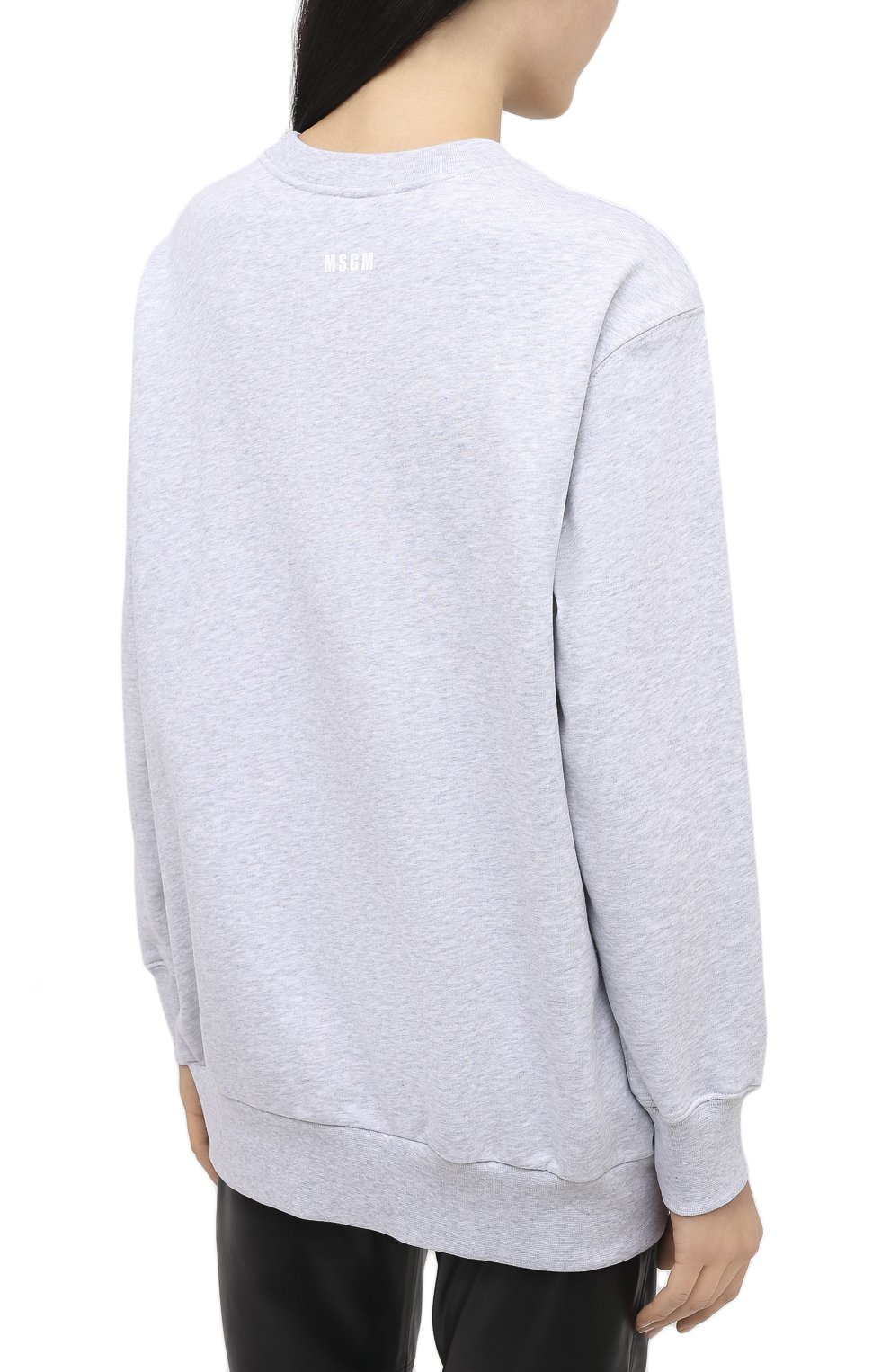 Хлопковый свитшот MSGM, арт. 2943MDM63 207647, фото 4