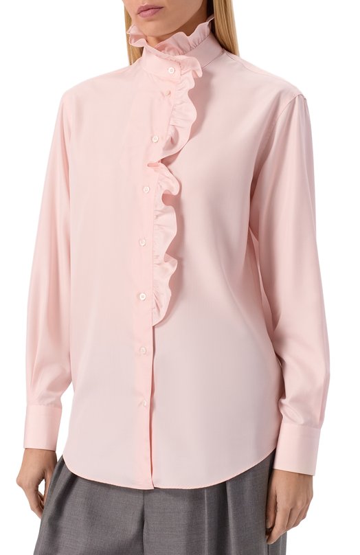 Шелковая блузка MVST M25.1PW.B006/1362 Розовый  M25.1PW.B006/1362 Фото 3