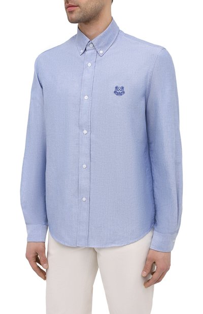 Хлопковая рубашка KENZO, арт. FB55CH4001LD, фото 3