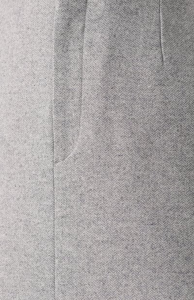 Шерстяная юбка JOSEPH серого цвета по цене 33150 руб., арт. JP000758, фото 5 Шерстяная юбка JOSEPH, арт. JP000758, фото 5