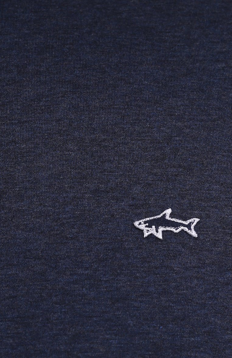 Хлопковый лонгслив PAUL&SHARK, арт. C0P1093/C00/3XL-6XL, фото 5