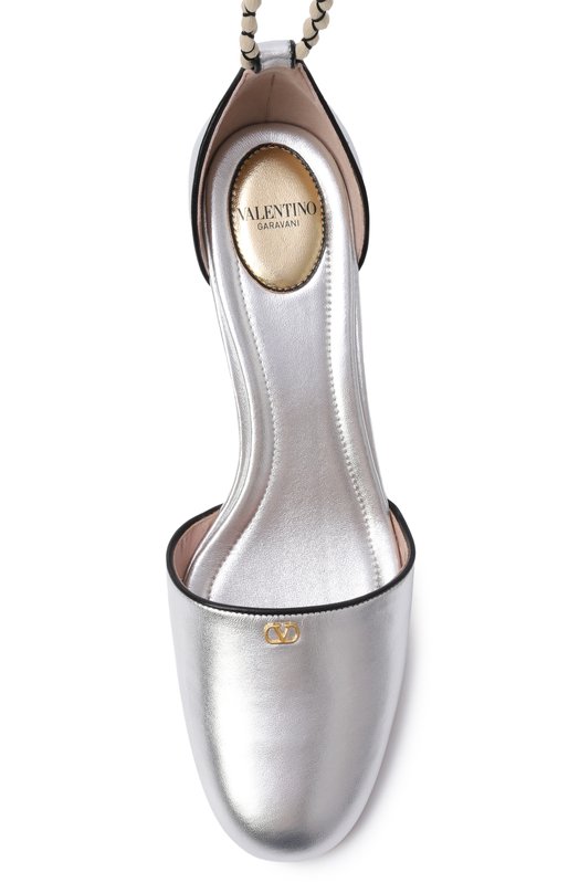 Кожаные туфли Bondie 45 Valentino 8W2S0NI5/BPY Серебряный  8W2S0NI5/BPY Фото 6