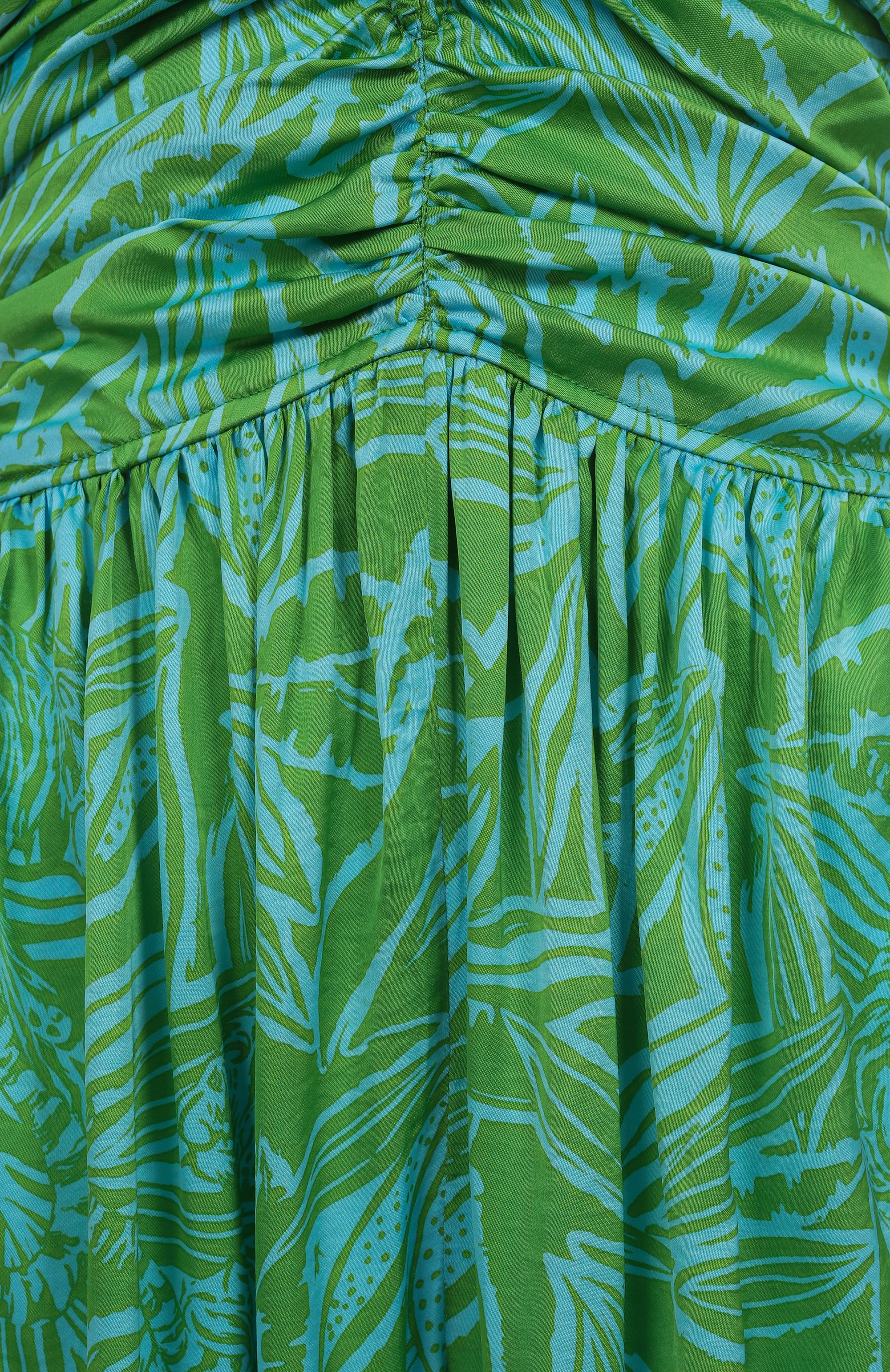 Комбинезон из вискозы POUPETTE ST BARTH зеленого цвета по цене 49250 руб., арт. W5CR250GPET, фото 6 Комбинезон из вискозы POUPETTE ST BARTH, арт. W5CR250GPET, фото 6