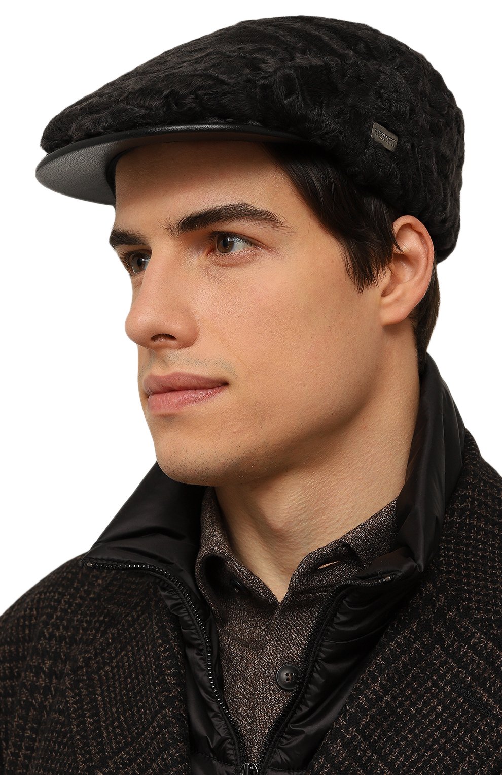 Кепи из меха каракульчи VICTORIA KUSENKOVA, арт. 357100008063, фото 2