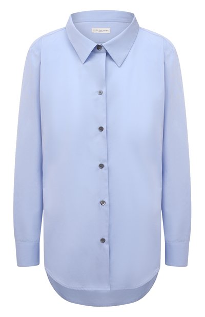Женская хлопковая рубашка DRIES VAN NOTEN, арт. 211-10719-2228