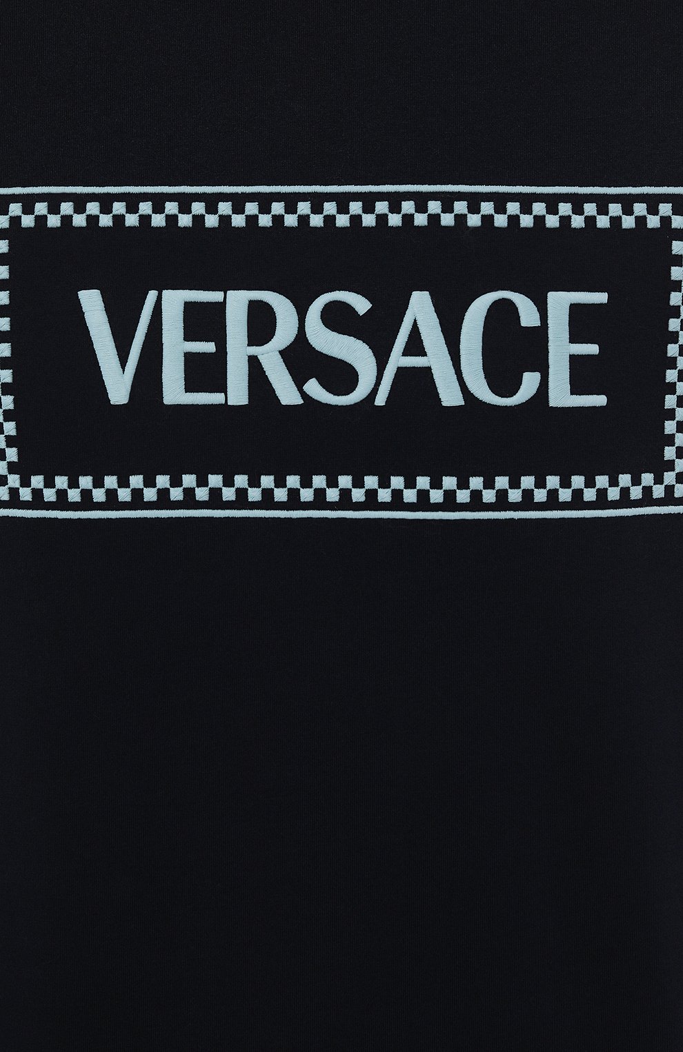 Хлопковая футболка VERSACE, арт. 1011694/1A08584, фото 5