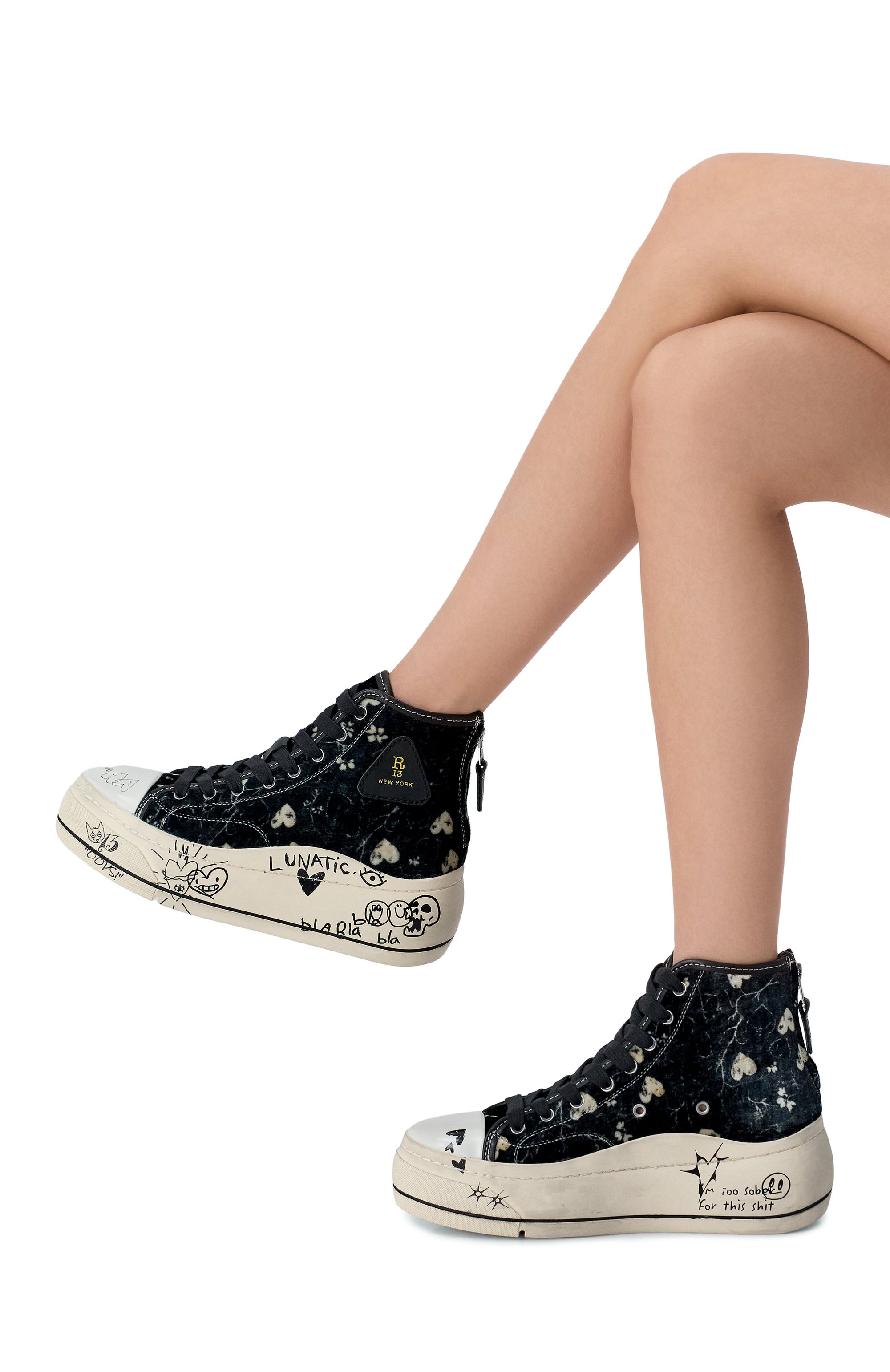 Текстильные кеды kurt R13, арт. R13S5029-S238W, фото 2