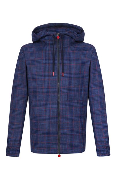 Мужская рубашка из шерсти и шелка KITON, арт. UMC010K0616E14