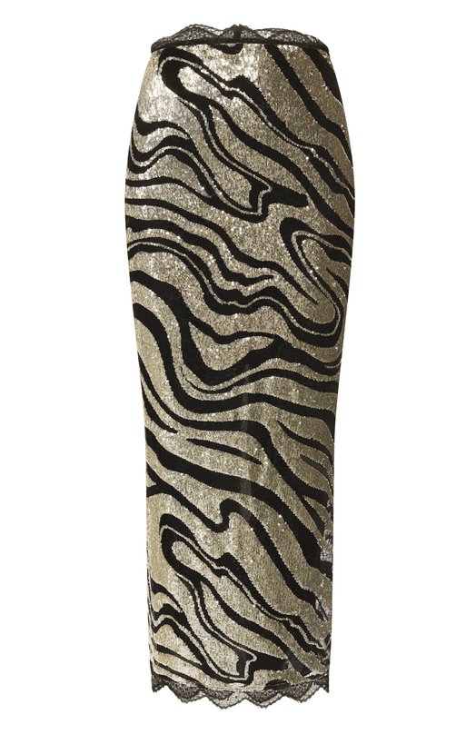 Юбка с отделкой пайетками Zuhair Murad FSK25045/TUEM012 Золотой FSK25045/TUEM012