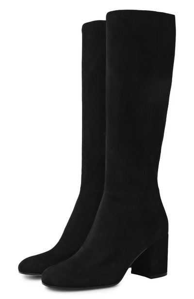 Женские замшевые сапоги joelle 70 GIANVITO ROSSI, арт. G80293.70RIC.C45NER0