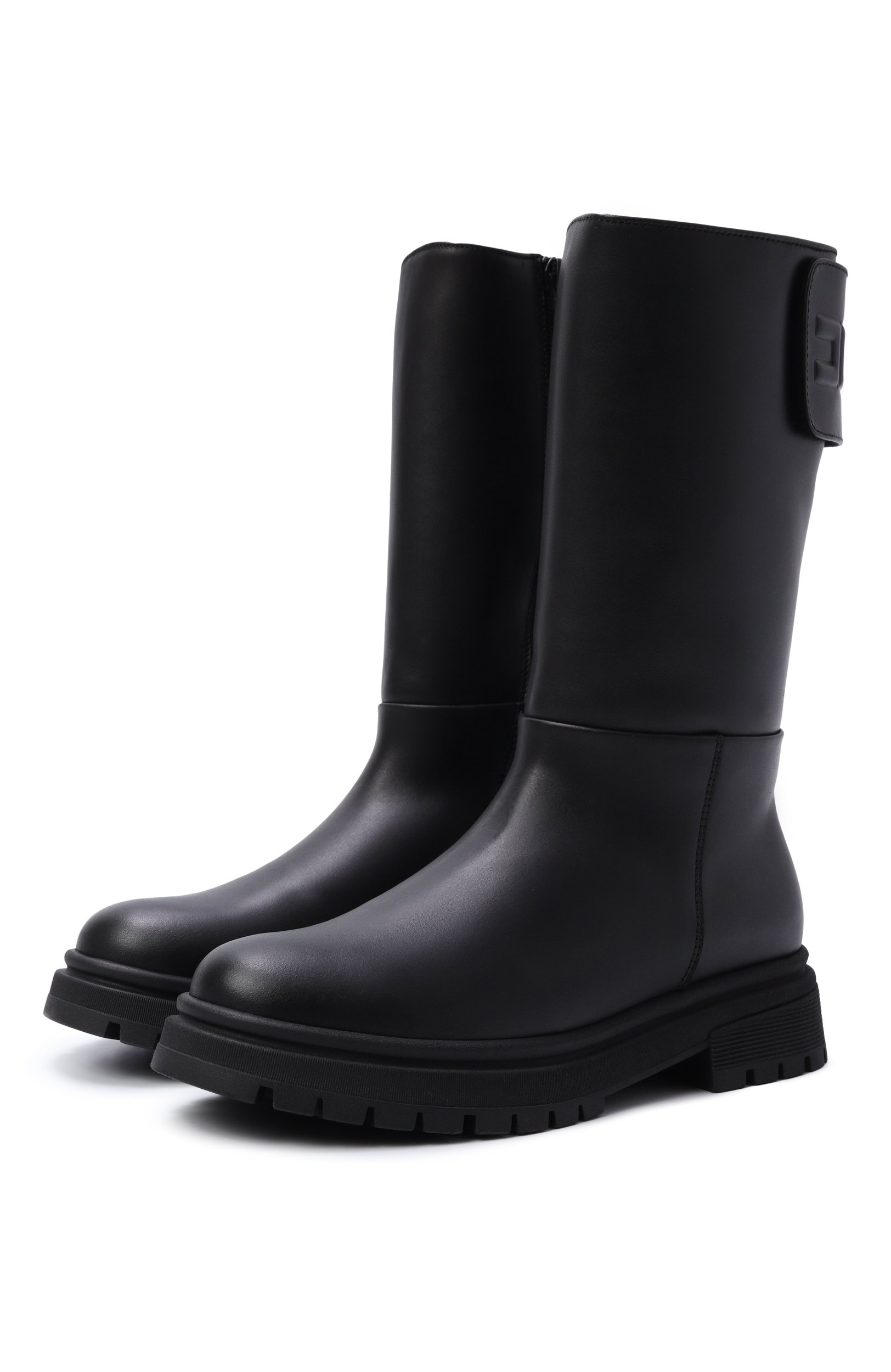 Кожаные сапоги ELISABETTA FRANCHI LA MIA BAMBINA, арт. F4A6-E0716-0448999-_001, фото 1