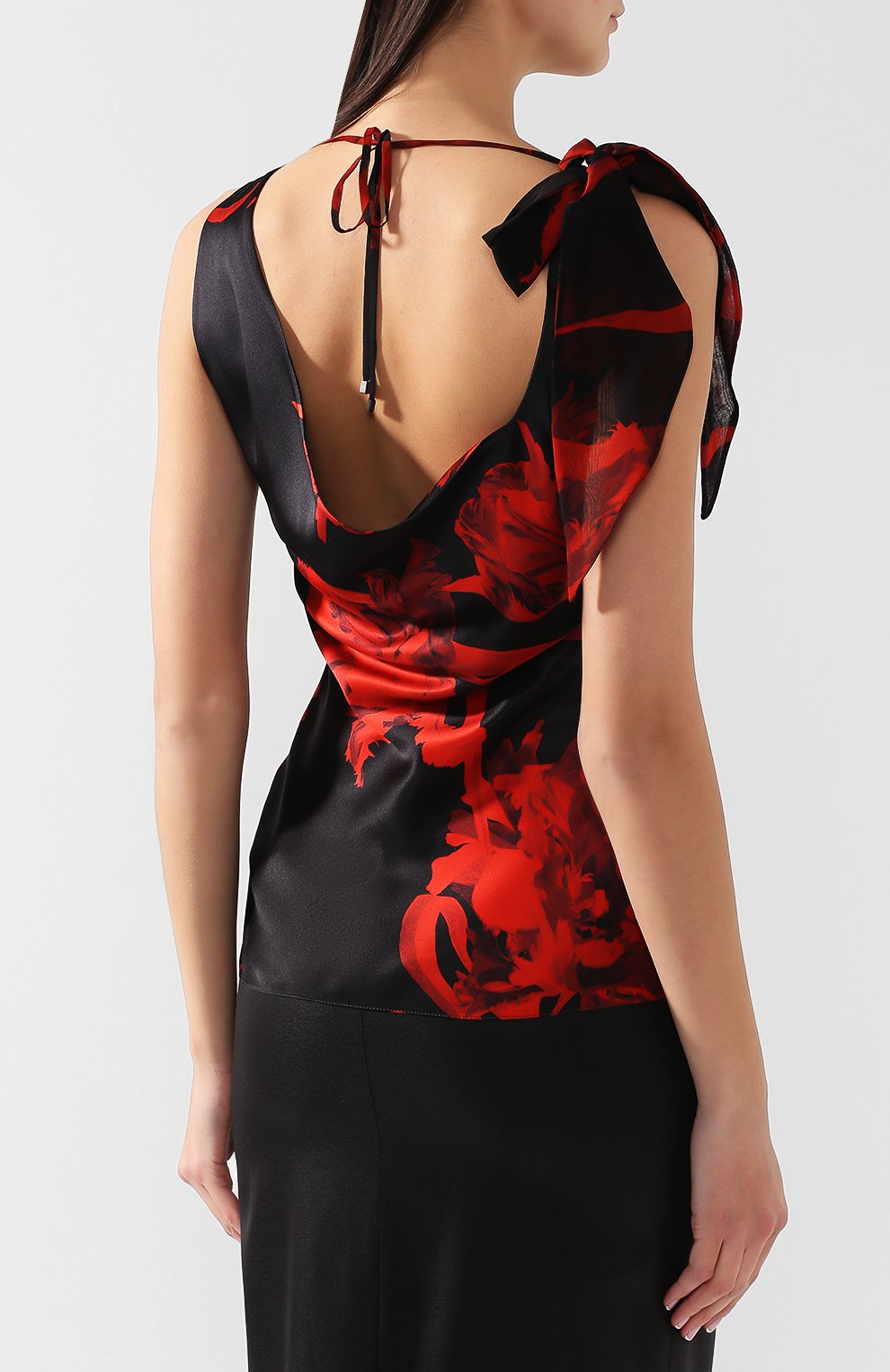 Шелковый топ ROBERTO CAVALLI, арт. IQT610/SZP68, фото 4