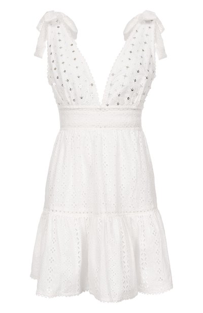 Женское хлопковое платье POUPETTE ST BARTH, арт. WR4R25N0WIN