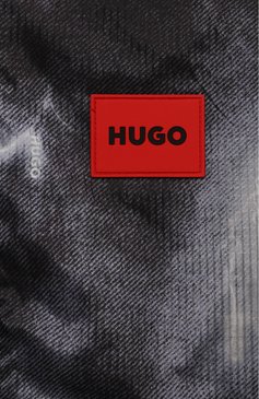 Детского ветровка HUGO темно-серого цвета, арт. G00058 | Фото 3 (Рукава: Длинные; Материал внешний: Синтетический материал; Материал сплава: Проставлено; Материал подклада: Синтетический материал; Кросс-КТ: Демисезон, Ветровка; Драгоценные камни: Проставлено; Ростовка одежда: 7 лет | 122 см, 13 - 15 лет | 158 см, 16 лет | 164 см, 12 лет | 152 см, 9 лет | 134 см)