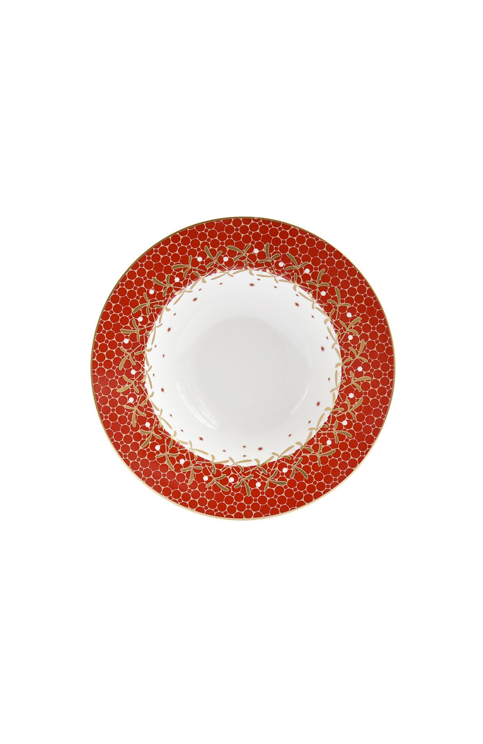Тарелка суповая noel rouge BERNARDAUD, арт. 1918/21896, фото 1