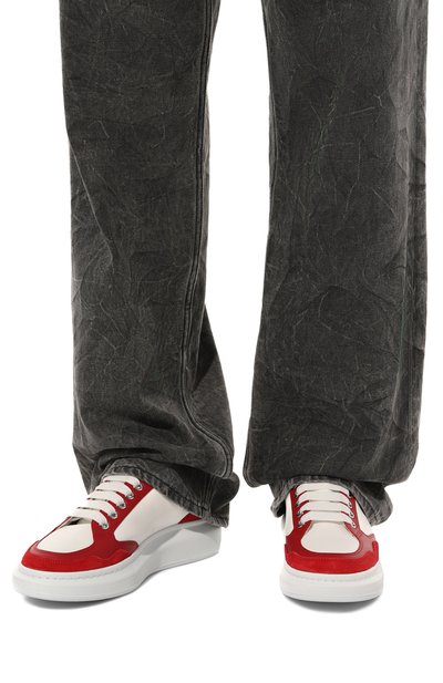 Кожаные кеды oversized ALEXANDER MCQUEEN, арт. 757710/WIA5V, фото 3
