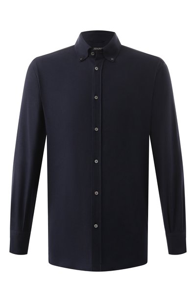 Мужская хлопковая рубашка ZEGNA, арт. SRB4/UEX35A8