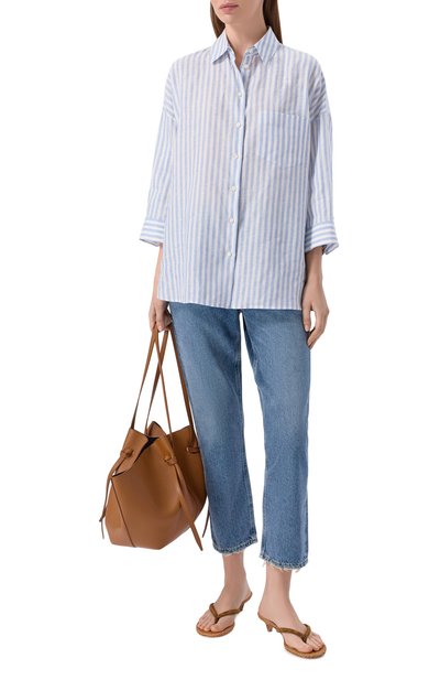 Льняная рубашка WEEKEND MAX MARA, арт. WKDPANETT0, фото 2