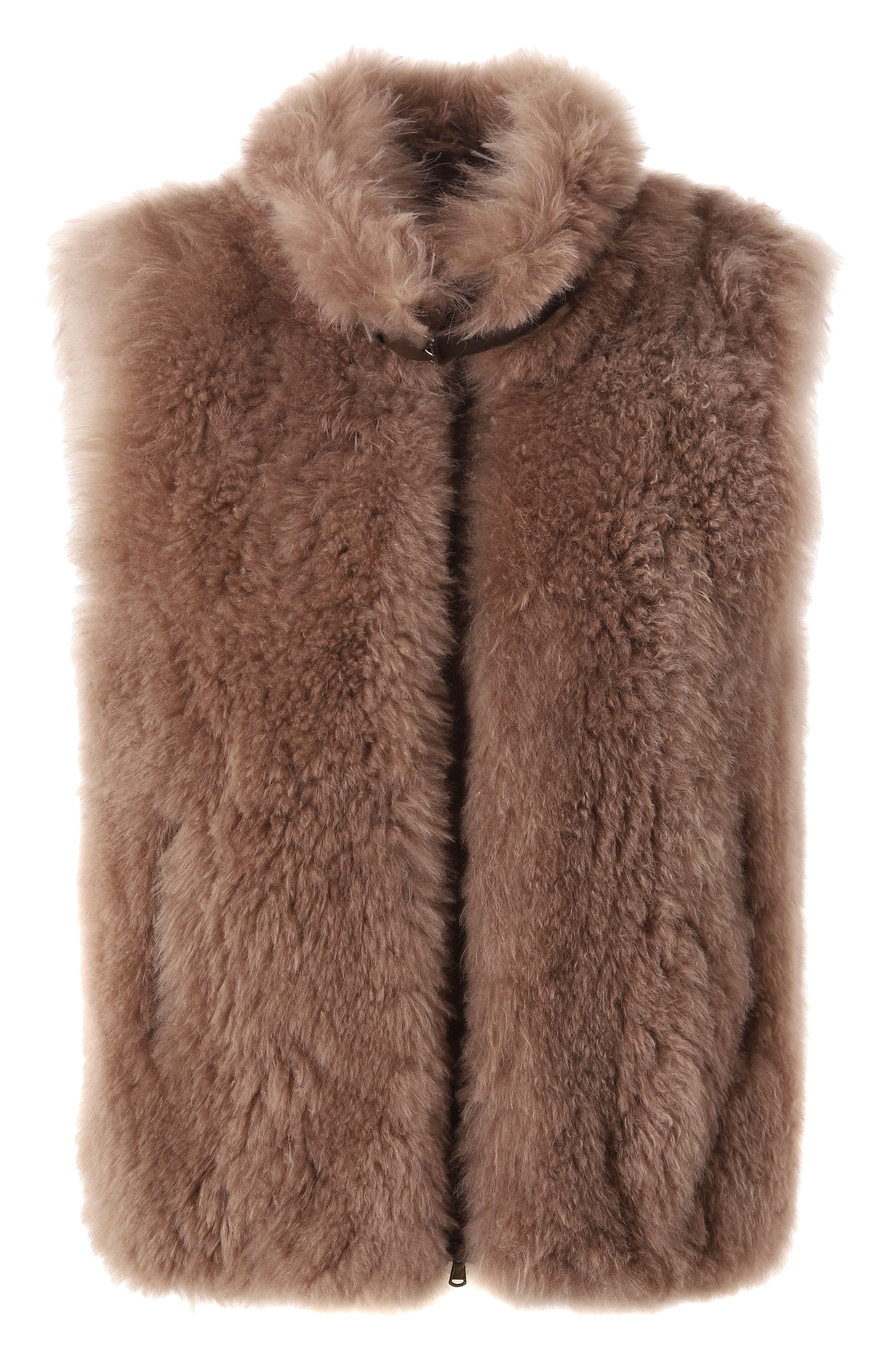 Жилет из меха козы BRUNELLO CUCINELLI, арт. MPMWL7663, фото 1