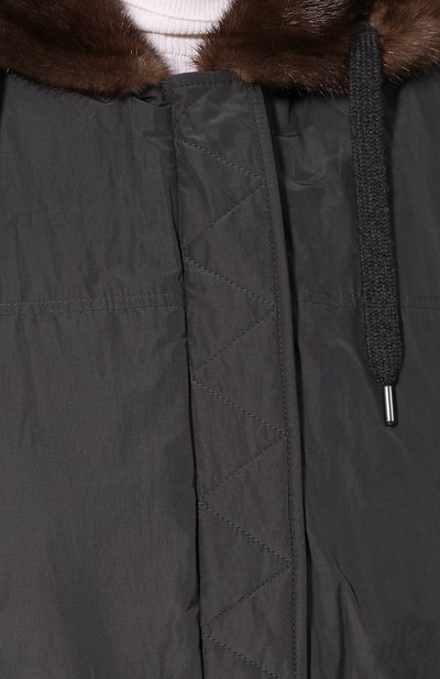 Куртка с меховой подкладкой BRUNELLO CUCINELLI, арт. M0PVI9447, фото 5