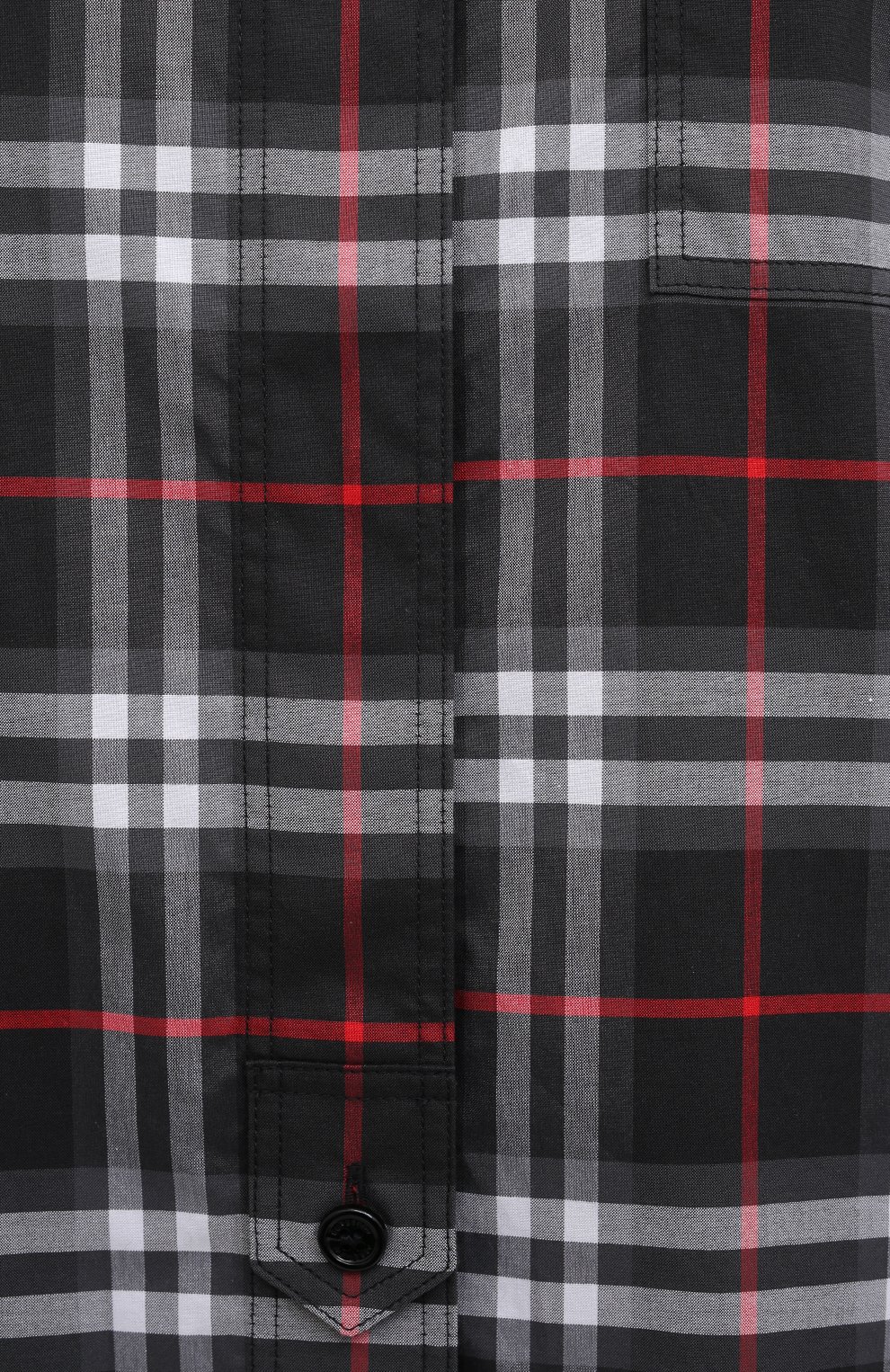 Хлопковая рубашка BURBERRY, арт. 8038144, фото 5