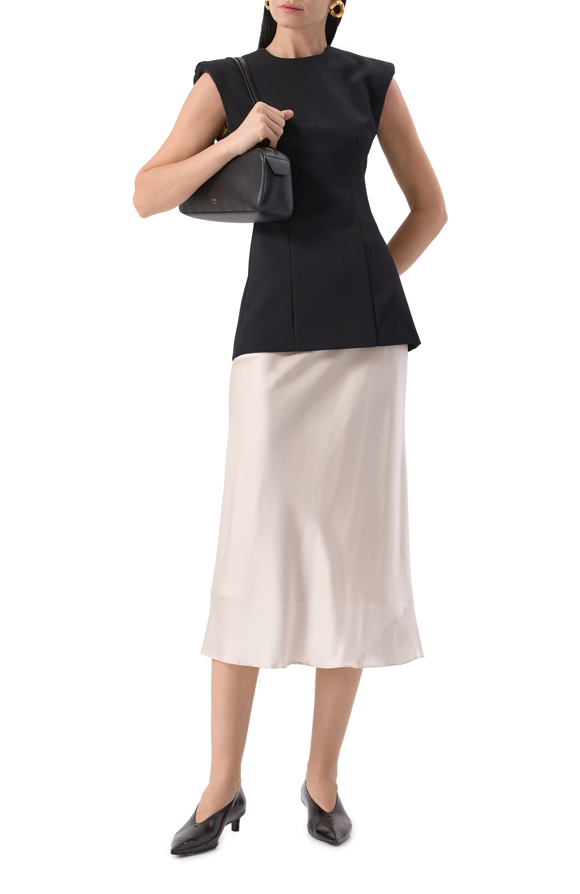 Атласная юбка DOROTHEE SCHUMACHER, арт. 049504, фото 2