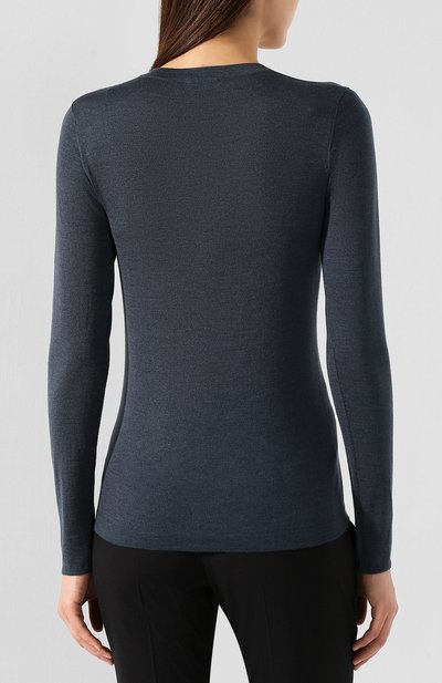 Пуловер из смеси кашемира и шелка BRUNELLO CUCINELLI, арт. M13800002P, фото 4