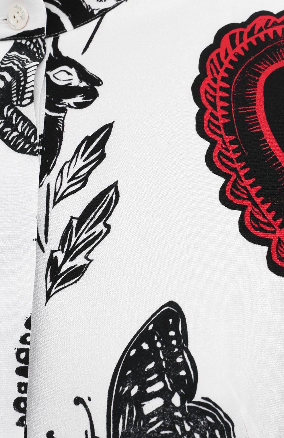 Шелковое платье ALEXANDER MCQUEEN, арт. 666964/QCAE0, фото 5