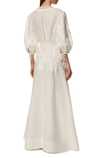 Льняное платье ERMANNO SCERVINO, арт. D404Q604BMY, фото 4