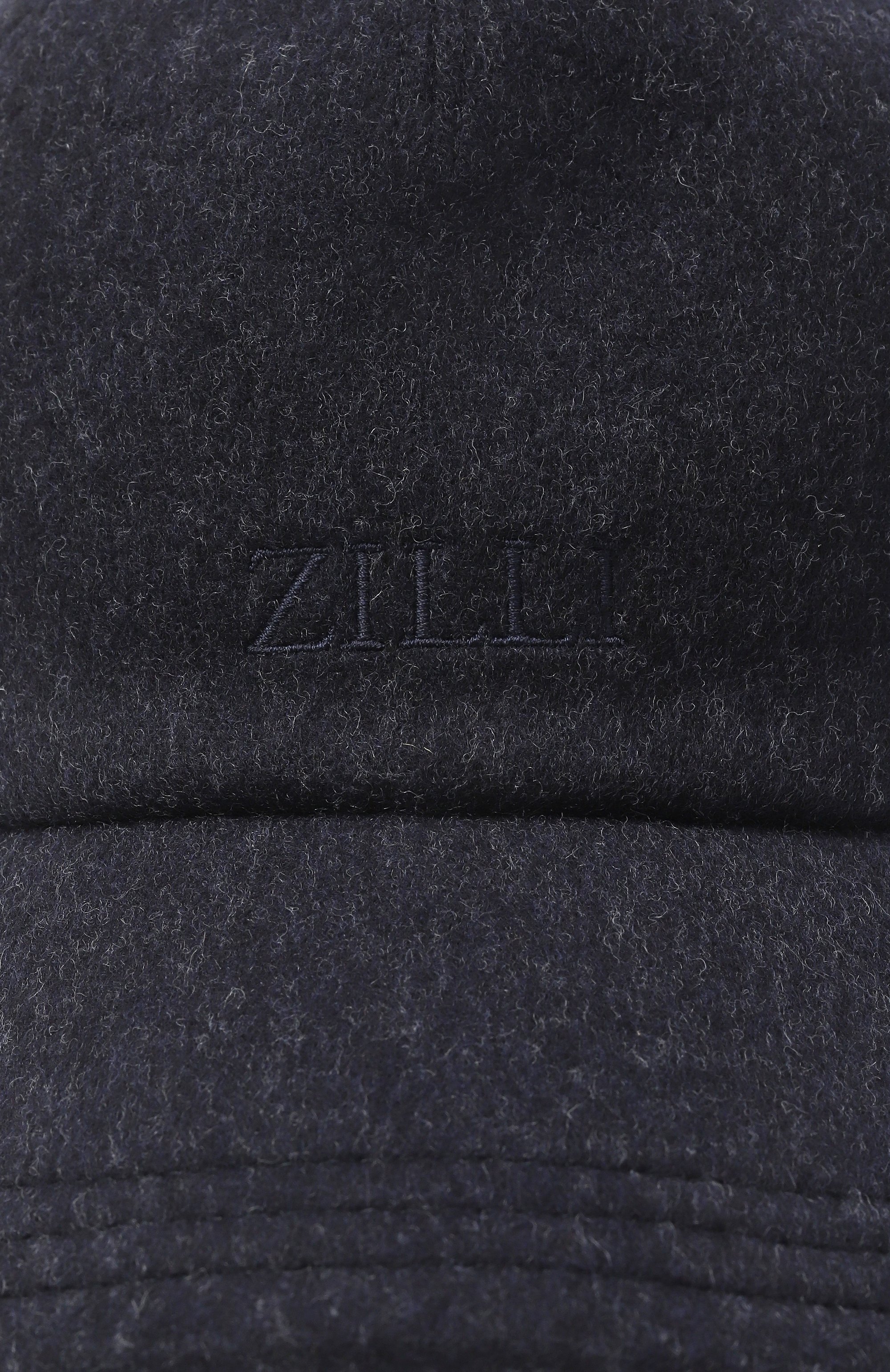 Бейсболка из шерсти и шелка ZILLI темно-синего цвета по цене 79950 руб., арт. CAP002M0240VZL000, фото 3 Бейсболка из шерсти и шелка ZILLI, арт. CAP002M0240VZL000, фото 3