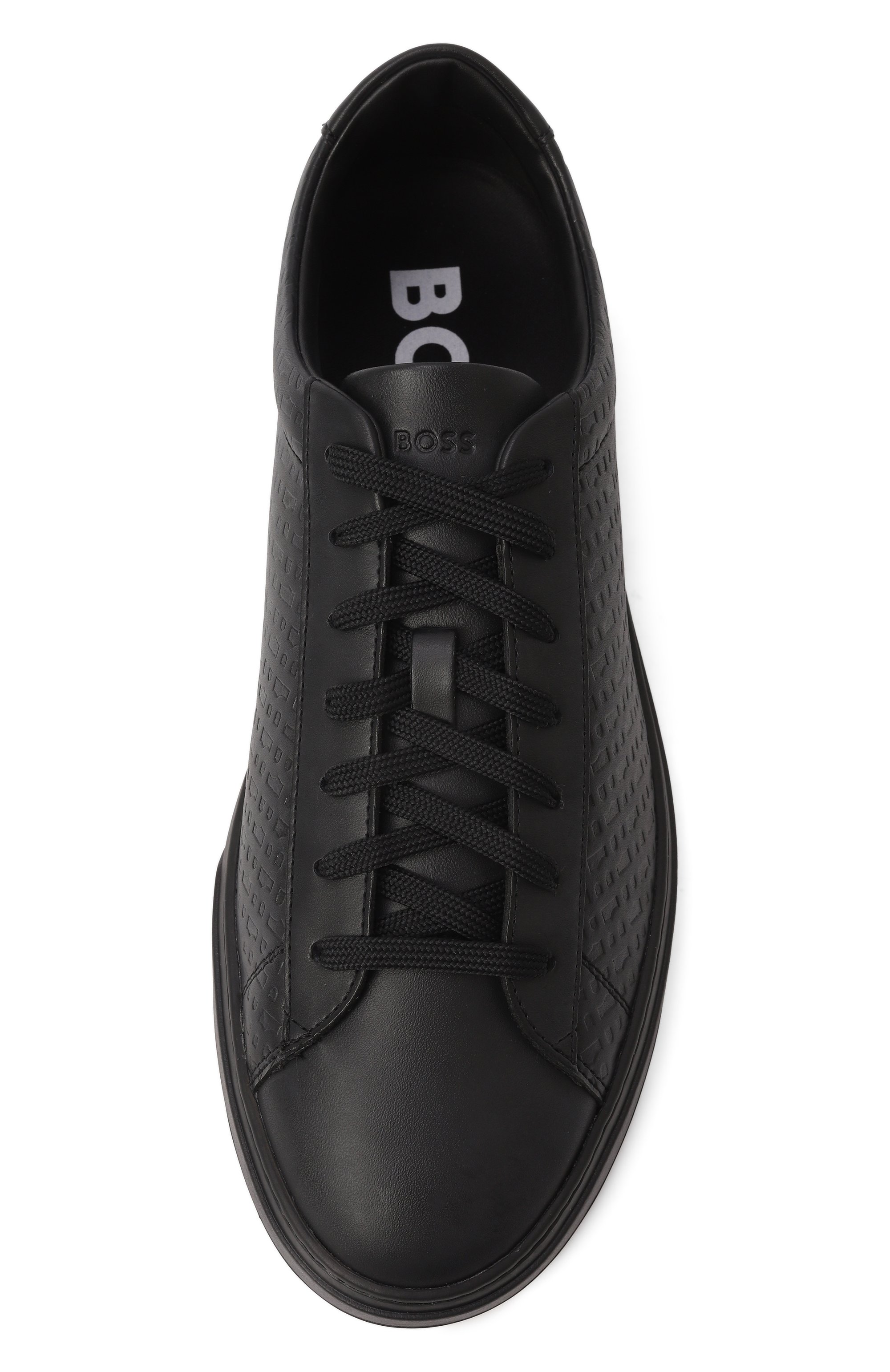 Кожаные кеды kieran BOSS, арт. 50536507, фото 6