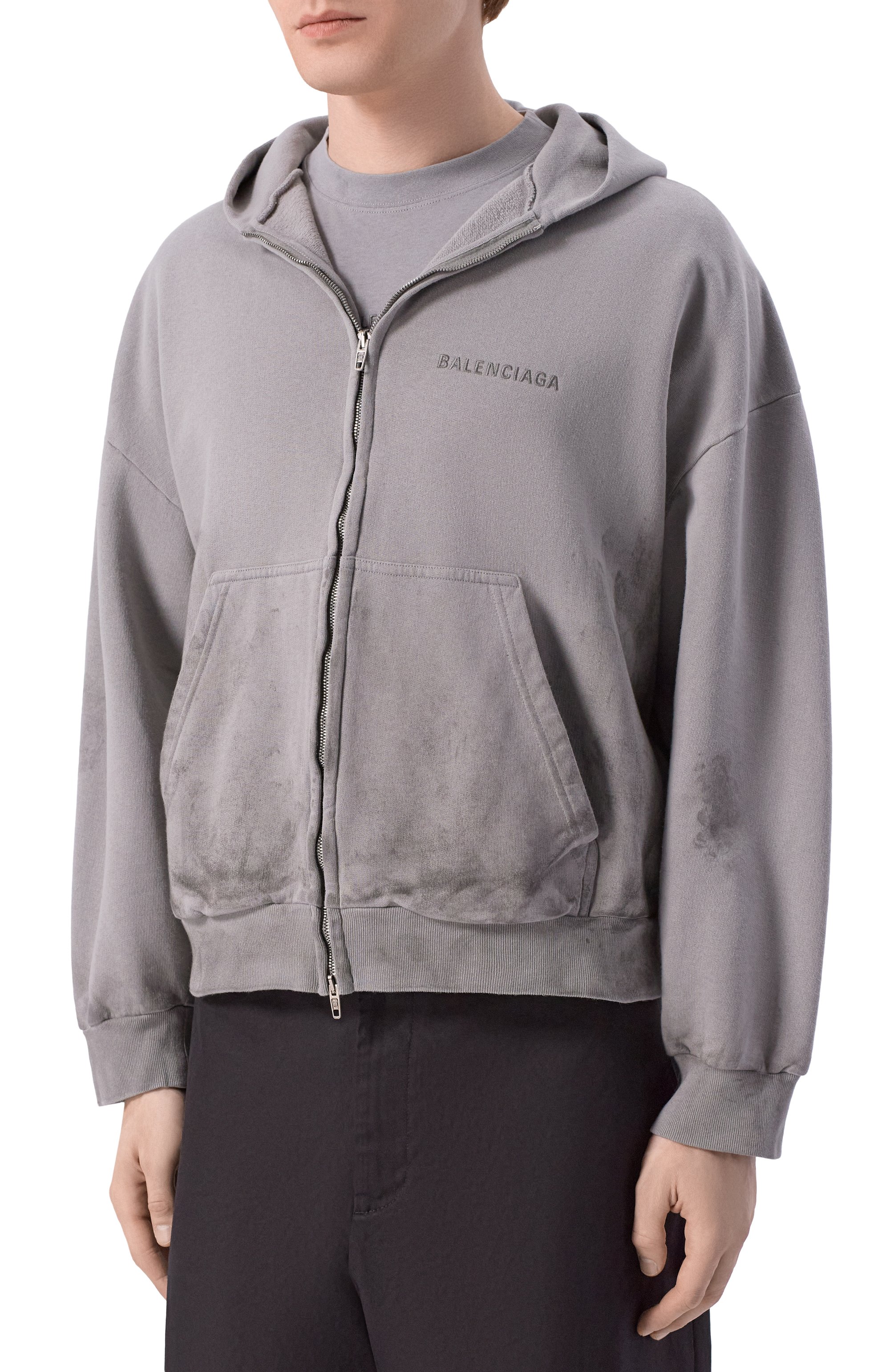 Хлопковая толстовка BALENCIAGA, арт. 803264/TTVG1, фото 3
