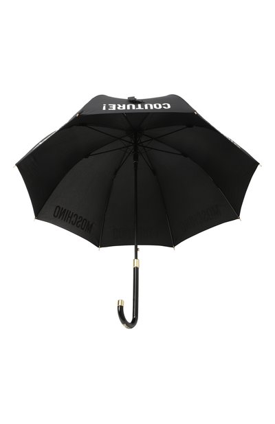 Зонт-трость MOSCHINO черного цвета по цене 8940 руб., арт. 8982 63 AUT0, фото 3 Зонт-трость MOSCHINO, арт. 8982 63 AUT0, фото 3