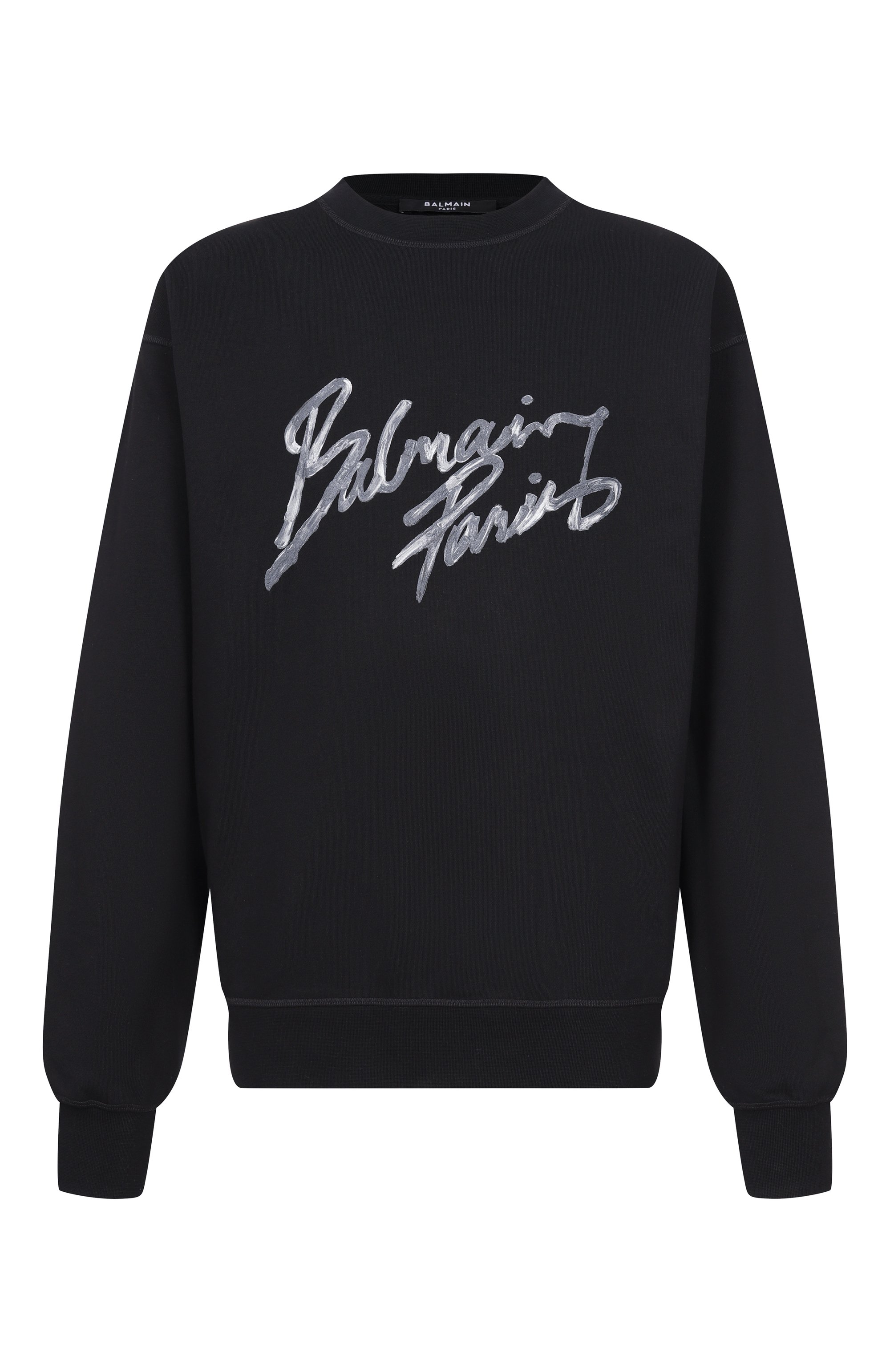 Хлопковый свитшот BALMAIN, арт. GH1JQ130/BD41, фото 1