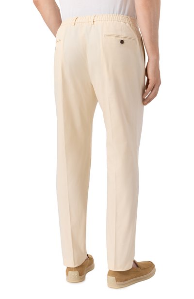 Хлопковые брюки DOLCE & GABBANA, арт. GW13EZ/FUFNV, фото 4