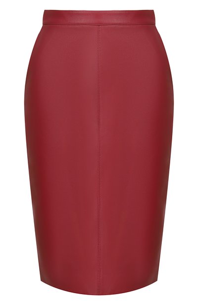 Женская кожаная юбка SAINT LAURENT, арт. 846801/YCTN2