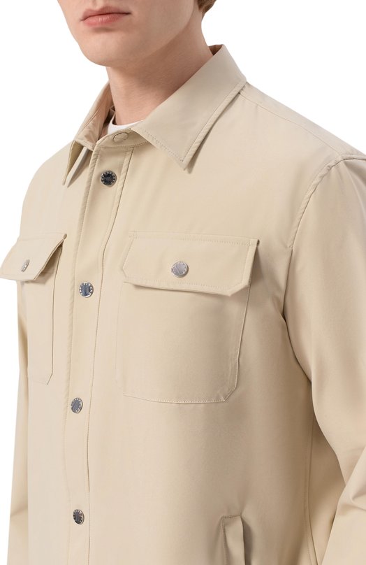 Куртка-рубашка Paul&Shark 26412182_001 Бежевый  26412182_001 Фото 5