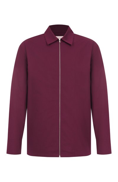 Мужская �хлопковая куртка-рубашка JIL SANDER, арт. J22DL0249/J45002